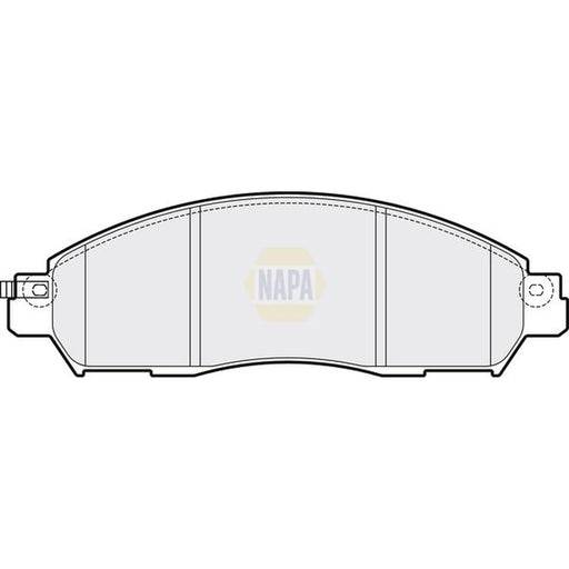 NAPA Front Brake Pad Set NBP1624