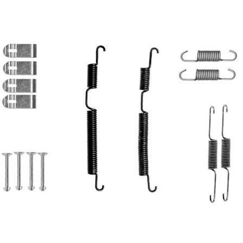 Mintex Brake Shoe Accessory Kit Rear fits Hyundai Accent III 2005-2010