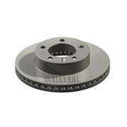 Juratek 2 x Vented Front Brake Discs REN179-x2