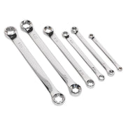 Siegen 6 Piece Trx Star Double End E Torx Spanner Set E6-E24 S01107 Siegen by Sealey  - Dynamic Drive