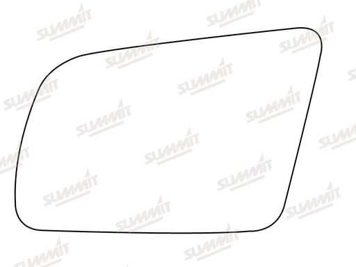 Summit Stick-On Anti Dazzle Mirror Glass fits Vauxhall Cavalier LHS Summit - Bars 4 Cars