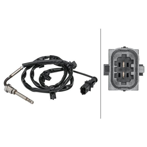 Hella Exhaust Gas Temperature Sensor before soot particulat fits Chevrolet Cruze