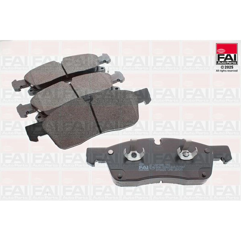 FAI Front Brake Pad Set fits Dodge Durango 2011 on 5.7