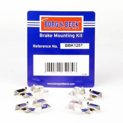 Borg & Beck Brake Pad Accessory Fitting Kit Rear BBK1257