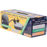 Milenco Grand Aero 3 Towing Mirror - Flat (Twin Pack) - With Storage Bag Case Milenco  - Dynamic Drive