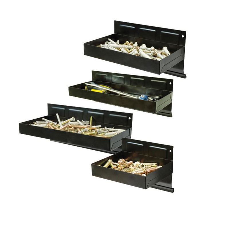 Silverline Magnetic Tool Tray Set 4pce 150 - 310mm Silverline - Dynamic Drive