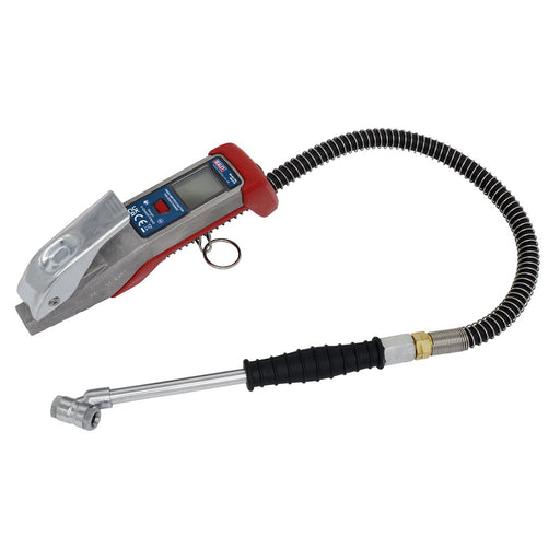 Sealey Digital Tyre Inflator 0.5m Hose with Twin Push-On Connector SA374 Sealey - Dynamic Drive