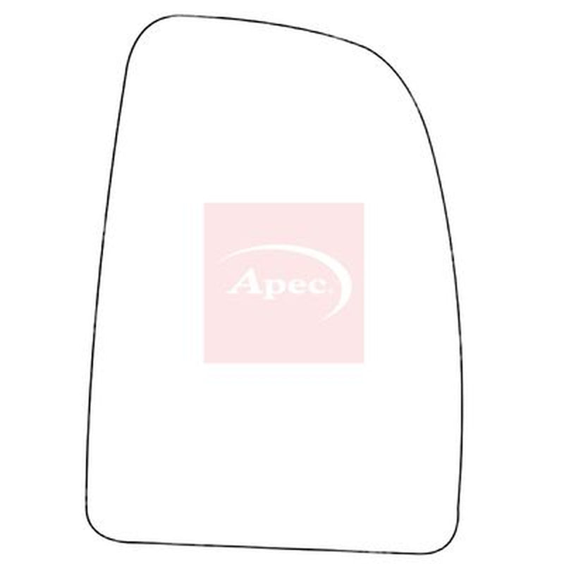 Apec Exterior Wing Mirror Glass Right fits Citroën Relay III 2006-2023