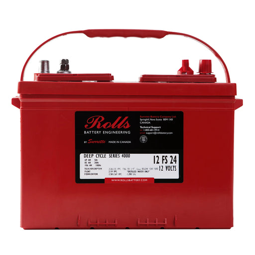 Rolls FS Series 12V Leisure Battery with 150 Minutes Reserve Capacity