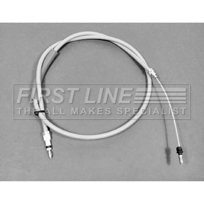 First Line Handbrake Cable Right Rear fits Peugeot 309 1985-1993 1.9
