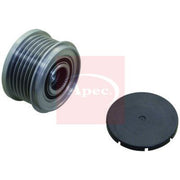 Apec Alternator Overrunning Freewheel Clutch fits Opel Meriva B 2010-2017 1.4