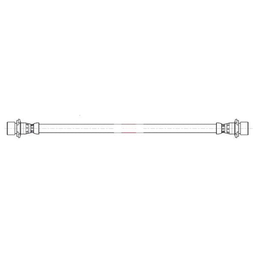 Apec Brake Hydraulic Hose Line Front HOS4554