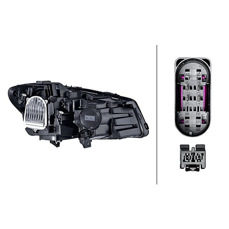 Hella Headlight Headlamp LED Left 1LX 354 880-031