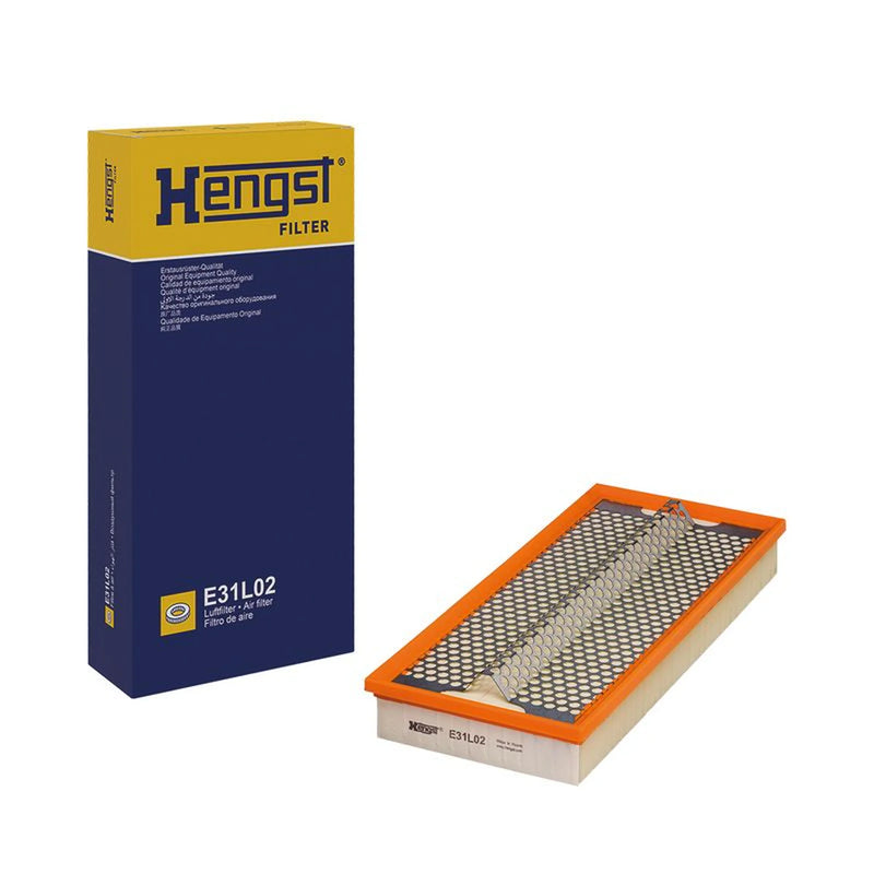 Hengst Engine Air Filter fits Daewoo Korando 1999 on 2.9 3.2