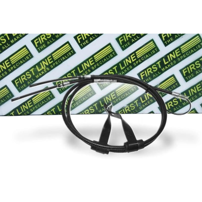 First Line Handbrake Cable Left Rear fits Ford Transit 1985-1992 1.6 2.0 2.5