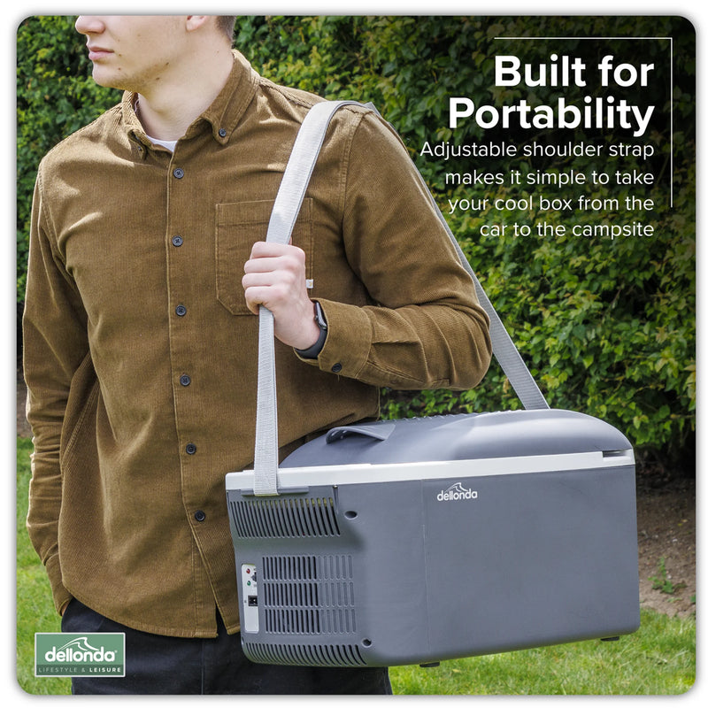 Sealey Cool Box 16L Portable 12V/230V