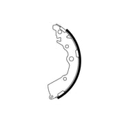 Bosch Brake Shoe Set Axle Kit fits Kia Picanto II 2011-2017 1.0 1.2