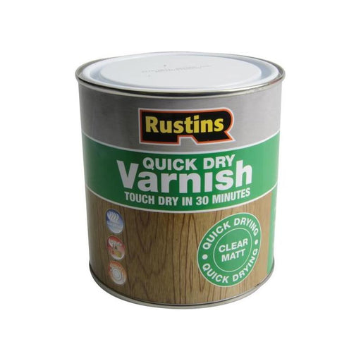 Rustins Quick Dry Varnish Matt Clear 1 litre Rustins - NN4 Online