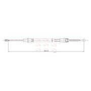 Apec Handbrake Cable Right Rear CAB1603