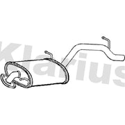 Klarius Box With Tail Pipe Rear fits Suzuki Wagon R+ 2003-2006 1.3