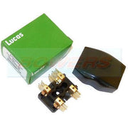GENUINE LUCAS 54038068 4FJ 2 WAY GLASS FUSE BOX HOLDER fits TRIUMPH MGB CLASSIC