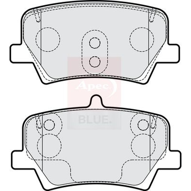 Apec Front & Rear Pads fits Volvo XC40 2019-2020