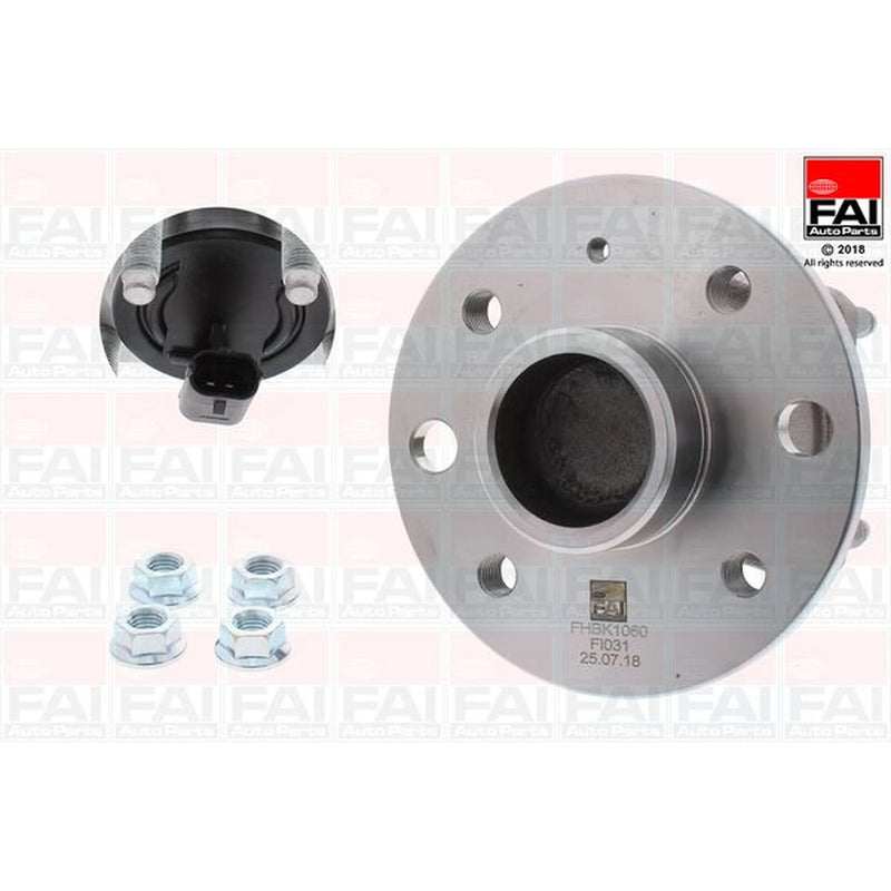 FAI Wheel Bearing Kit 136mm fits Opel Astra H 2004-2014 1.3 1.4 1.6 1.7 1.8 1.9