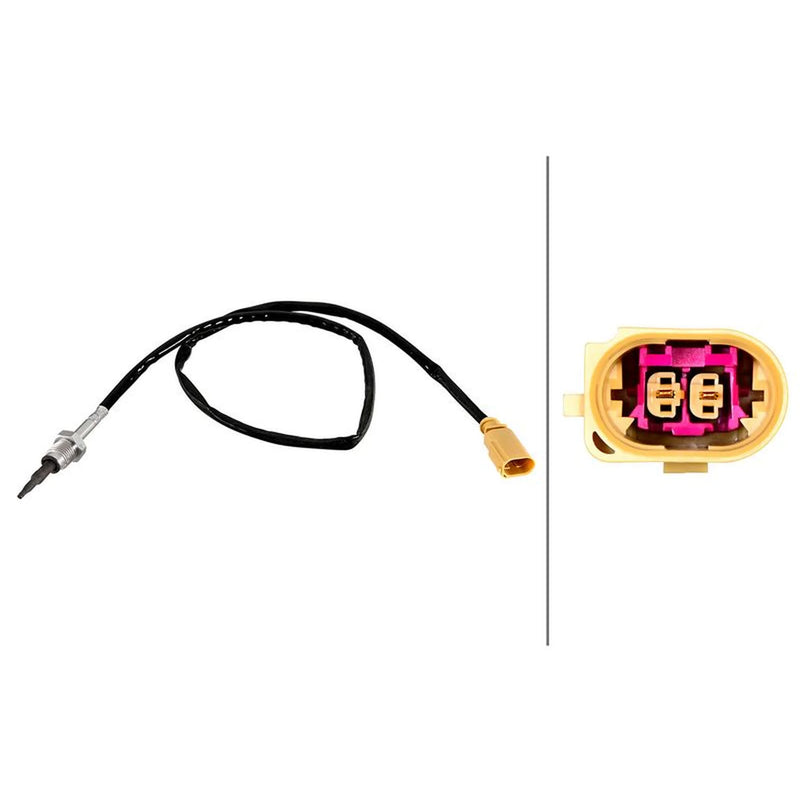 Hella Exhaust Gas Temperature Sensor after soot particulate filter fits Audi A3