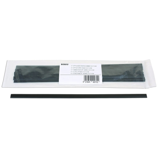 Power-Tec PP Flat Black Strips 11mm 15pc 92072 Power-Tec - Dynamic Drive