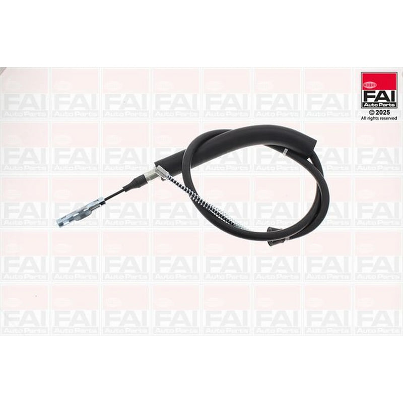 FAI Handbrake Cable Left Rear fits Audi A2 2000-2005 1.2 1.4