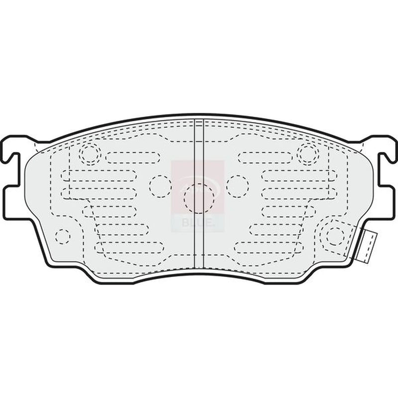 Apec Front Brake Pad Set PD3540