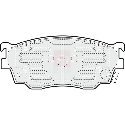 Apec Front Brake Pad Set PD3540