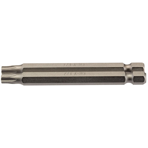 Draper TX-STAR Insert Bit, 1/4" Hex, 75mm Long, T27 (Pack of 2) Draper - Dynamic Drive