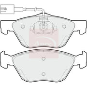 Apec Front Brake Pad Set PAD1396