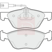 Apec Front Brake Vented Discs & Pads fits Alfa Romeo GT 2003-2010 1.8 1.9 2.0