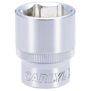 Carlyle Tools Socket - Shallow - Metric Standard - 1/2In. Dr - 25 mm - image 1
