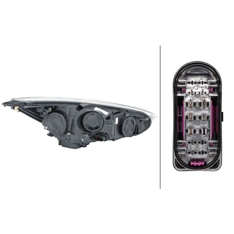 Hella Headlight Headlamp PY21W Left 1LE 354 827-031