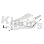 Klarius Box With Tail Pipe Rear fits Opel Zafira A 1999-2005 1.6