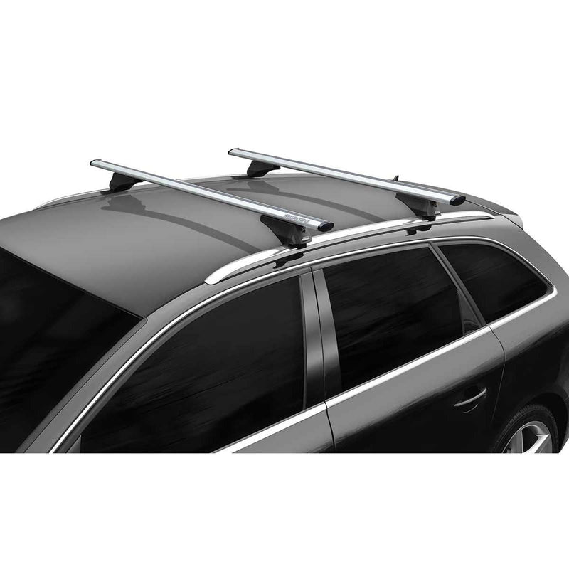 Menabo Leopard Silver Duo Rail Roof Bars (75g Max.) Menabo - Bars 4 Cars