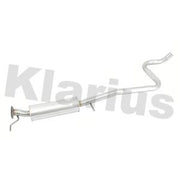 Klarius Box With Centre Pipe Centre fits Ford Fiesta VI 2013-2017 1.6