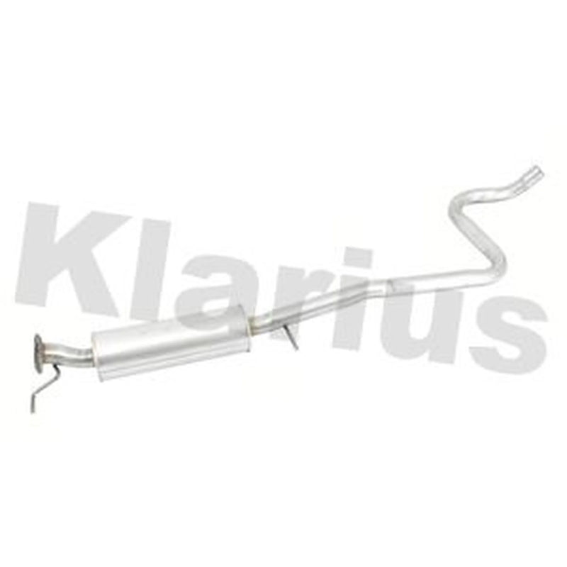 Klarius Box With Centre Pipe Centre fits Ford Fiesta VI 2013-2017 1.6