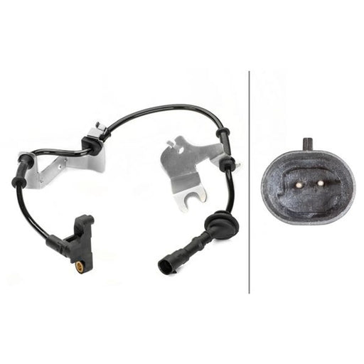 Hella ABS Wheel Speed Sensor Front fits Chrysler Sebring 2001-2007 2.0 2.4 2.7
