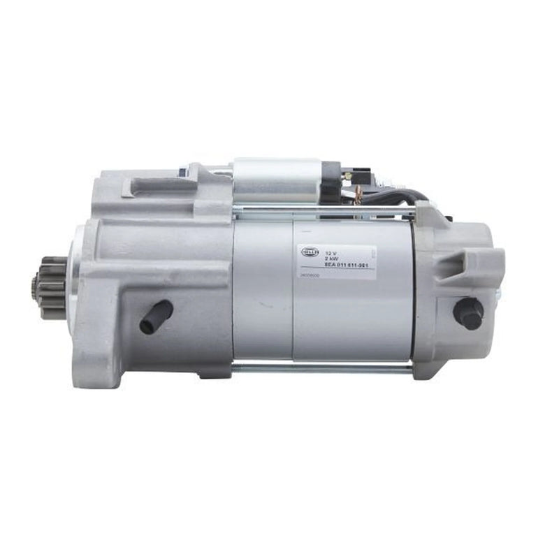 Hella Starter Motor 12V 2kW 9 Teeth fits Jaguar S-Type II 2004-2007 2.7