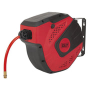 Sealey Air Hose Reel Auto-Rewind Control 10m8mm ID PU Hose SA821 Sealey - Dynamic Drive