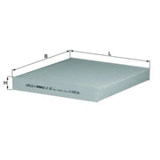 Mahle Cabin Air Filter (Pollen Filter) LA 343