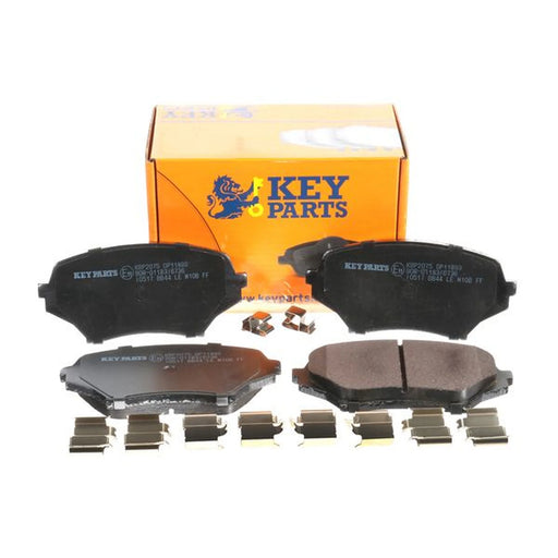 Key Parts 4 x Front Brake Pad Set fits Mazda MX-5 2005-2016 1.8 2.0