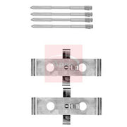 Apec Brake Pad Accessory Fitting Kit Front fits Cupra Formentor 2020 on 2.0