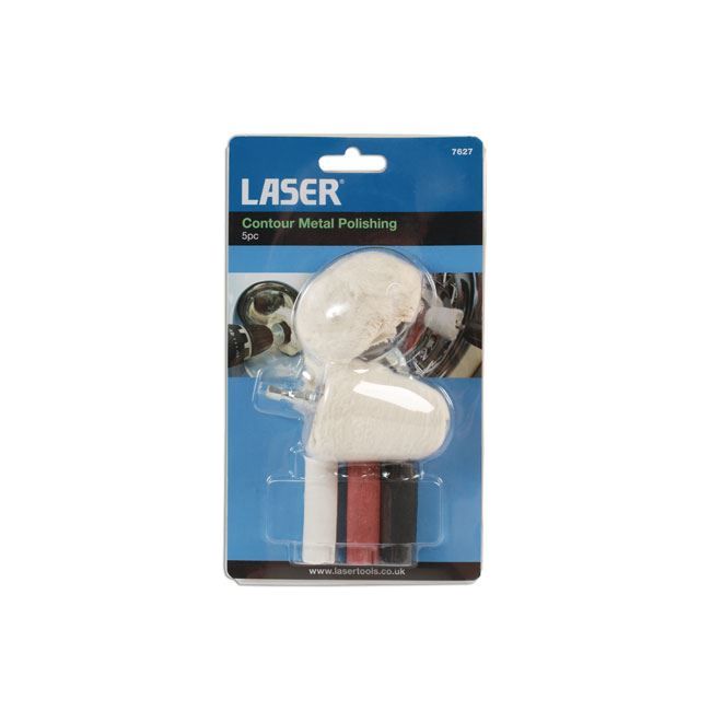 Laser Contour Metal Polishing Set 5pc 7627 Laser - Dynamic Drive