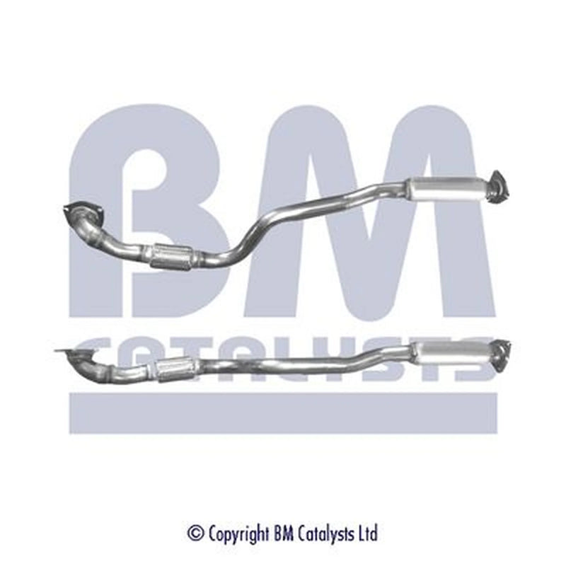 BM Catalysts Exhaust Pipe OD fits Chevrolet Lacetti 2005-2013 1.4 1.6