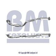 BM Catalysts Exhaust Pipe OD BM50236